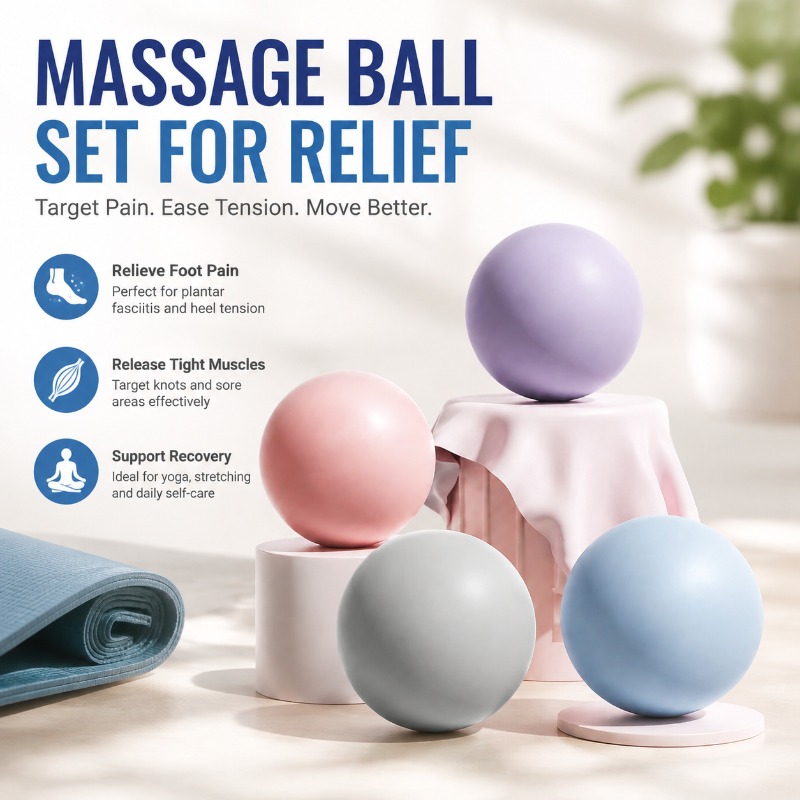 Sports Equipment Pictures - Siliconen Fitness Fascia Ball Solid Massage