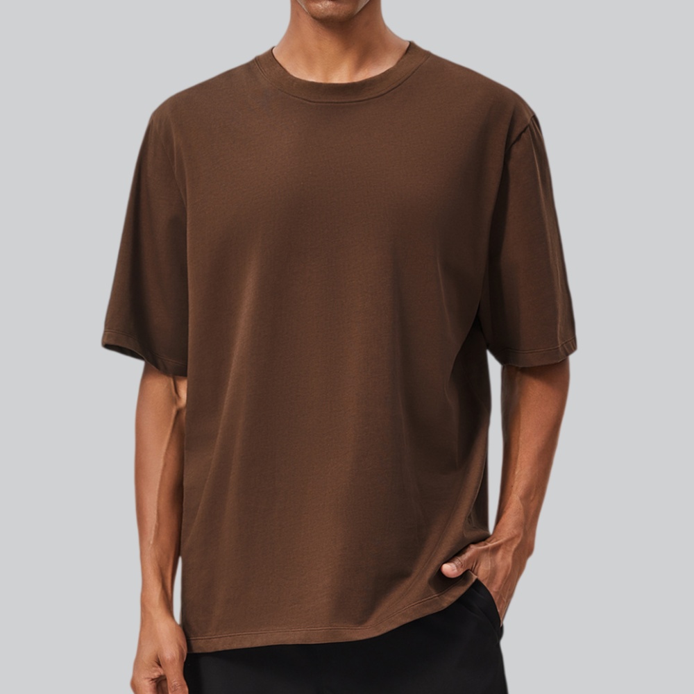 Sports Equipment Logo - Heren T-shirt in effen kleur voor