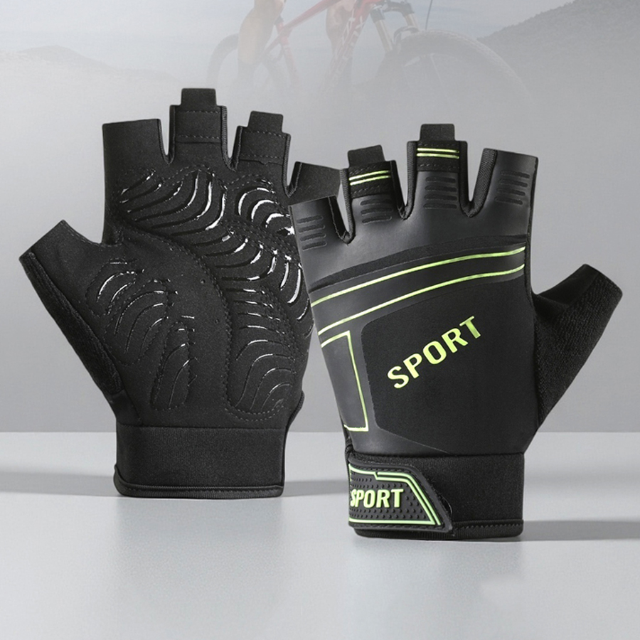 Sports Equipment And Names - Ademende antislip sporthandschoenen voor spinningfietsen Fitnessapparatuur
