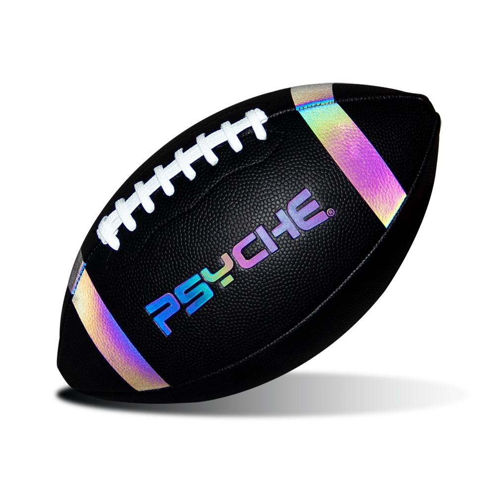 Rugby Training Ball - Officiële maat 9, PU lederen rugbybal,