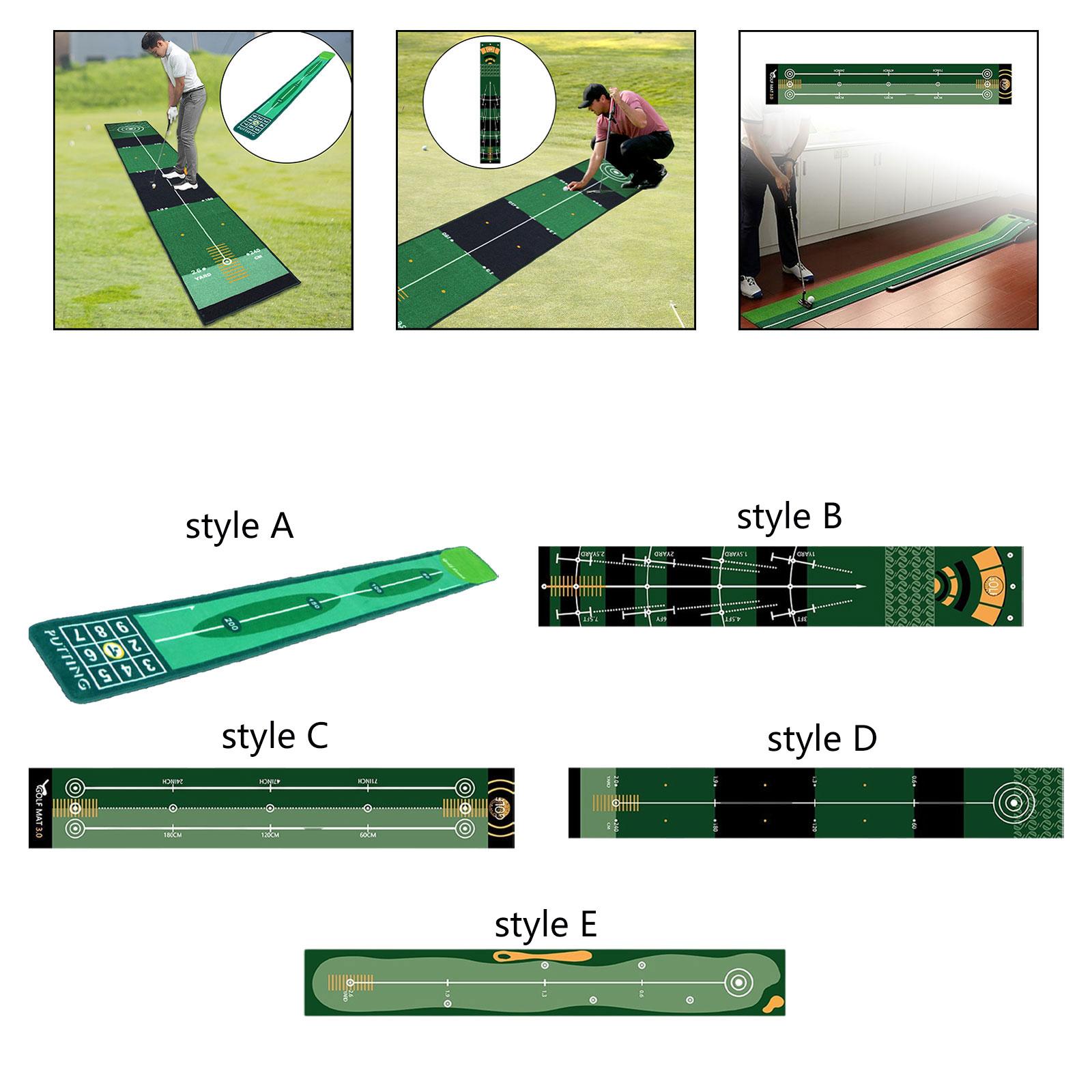 Golf Putting Mat - Putting Mat Praktische golfoefenmat voor parkkantoor