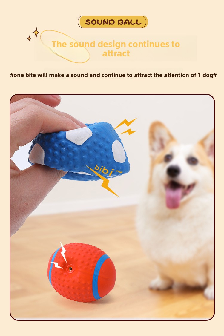 ZHAYA Pet Squeaky Interactieve - Rugby Training Ball recensie en prijs