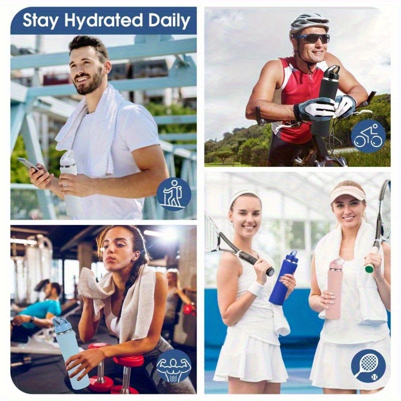 Gepersonaliseerde RVS Waterfle - Sports Equipment And Names recensie en prijs