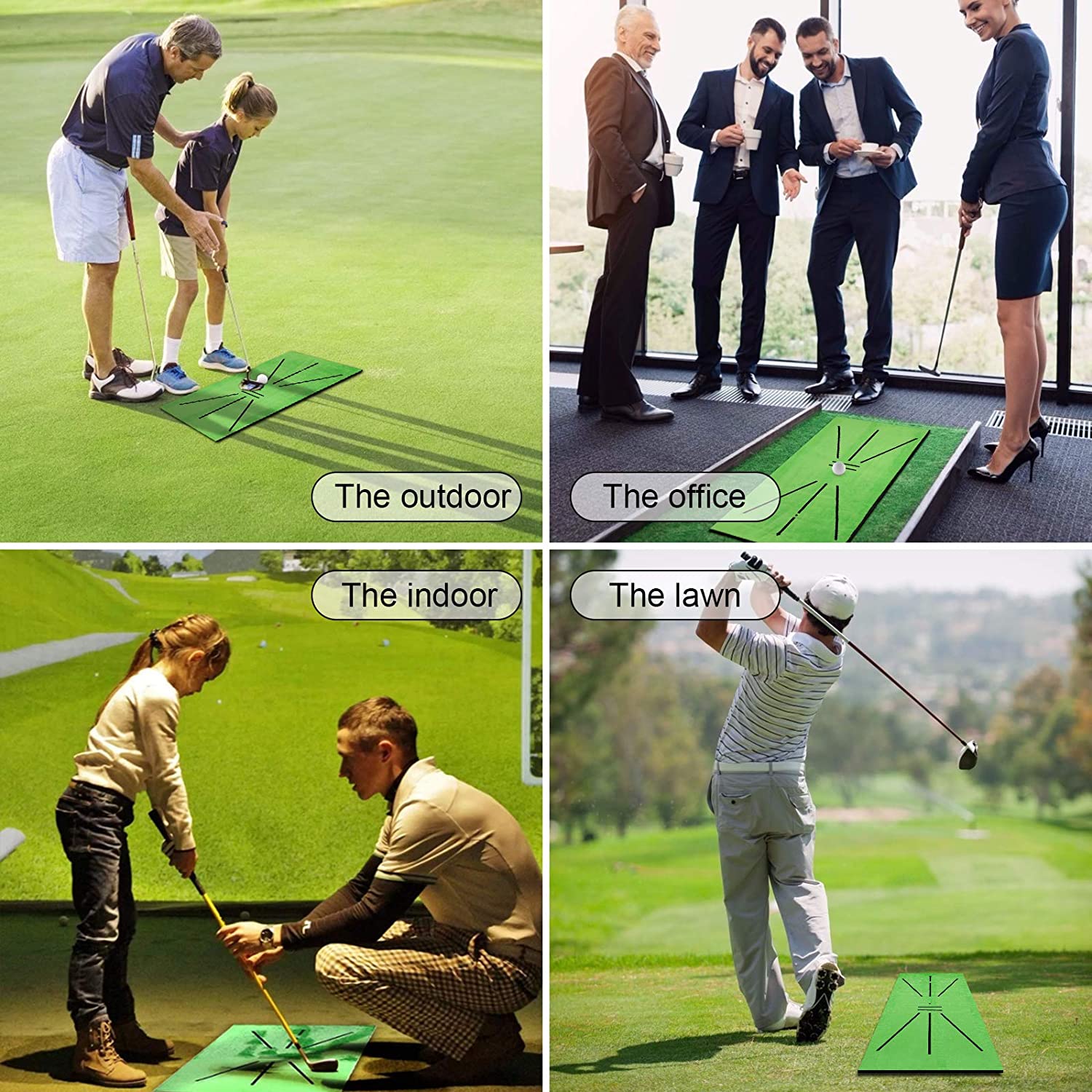 Golf Trainingsmat Swing Track  - Golf Putting Mat recensie en prijs